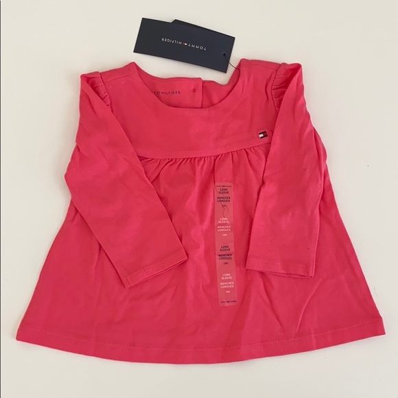 *4 for $20* Tommy Hilfiger Baby Long Sleeve Top - Picture 1 of 7